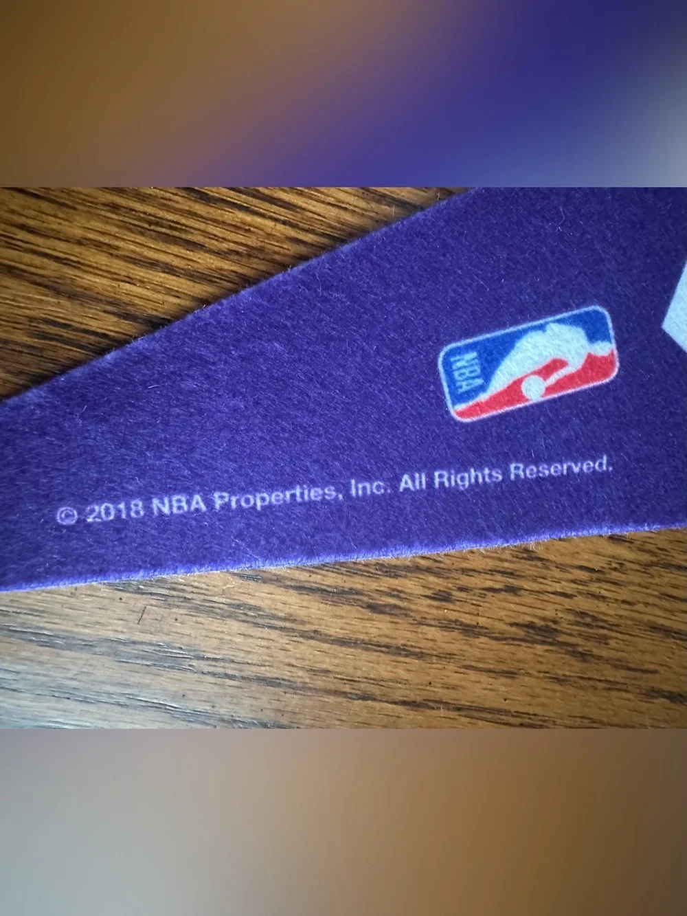 LA Laker Lance Stephenson  WinCraft Premium Pennant - NOS Mint Condition